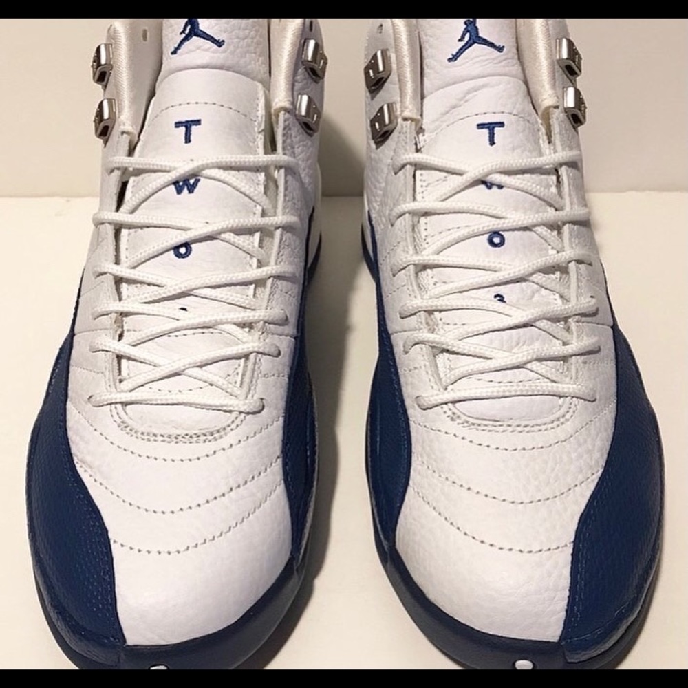 NEW DS 2004 NIKE AIR JORDAN 12 XII FRENCH BLUE Sz 10 Supreme I III IV VI VII XI - Picture 3 of 14
